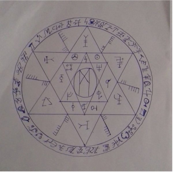 Звезда Соломона Золотая