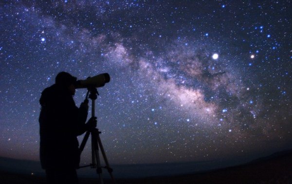 Звезды в телескоп