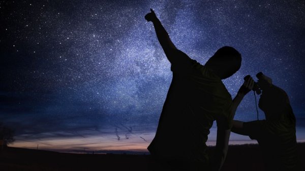 Пик дю миди Франция звездное небо