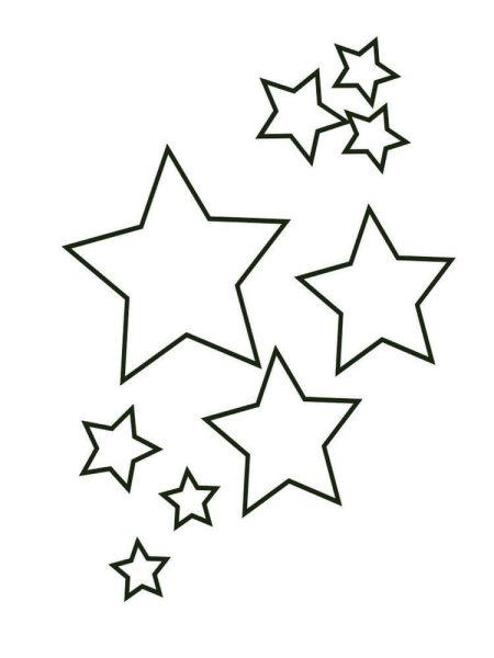 Черчение объемная звезда