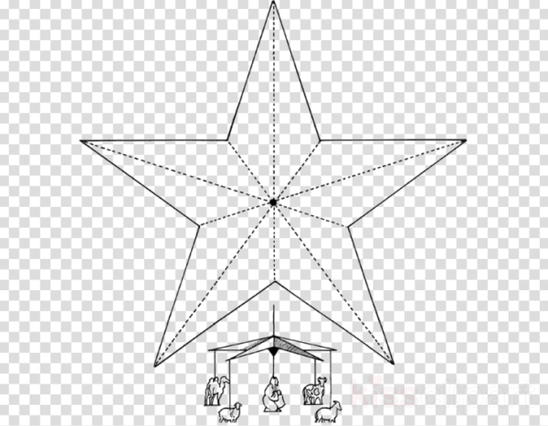 Падающая звезда карандашом