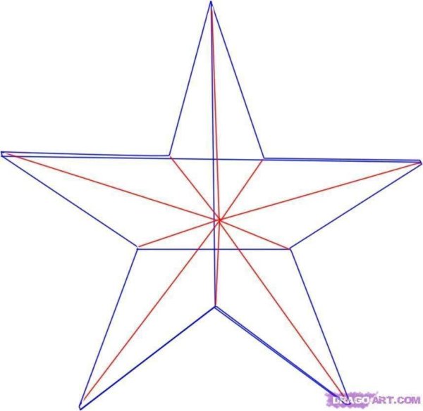 Звезда неровная