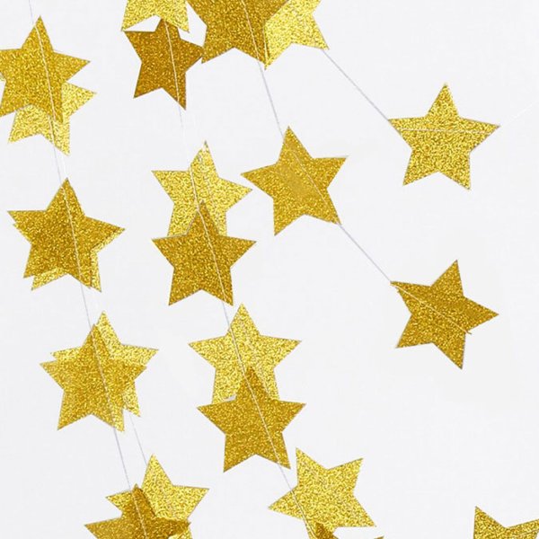 Гирлянда из звездочек