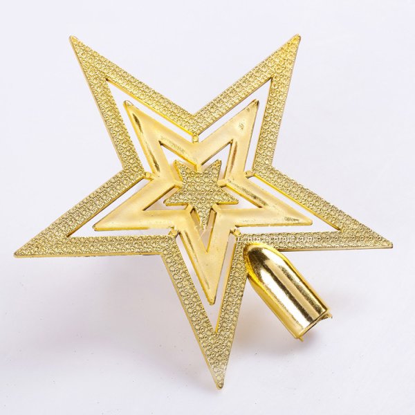 Елочное украшение пятиконечная звезда