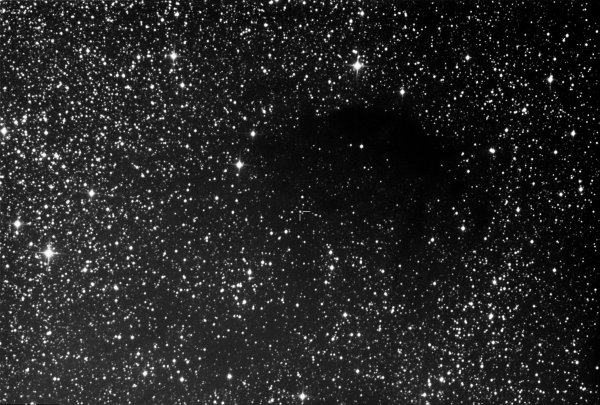 Космос черно белый