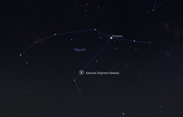Персей мирфак Созвездие Персея