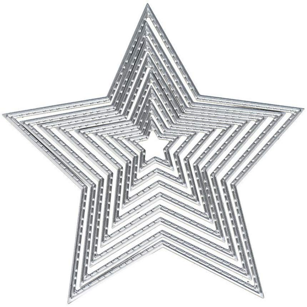 Объёмная звезда их бумаги