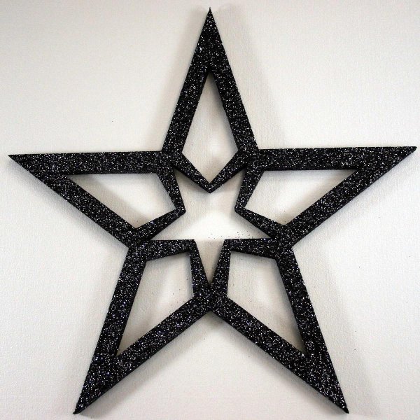 Пятиконечная звезда трафарет