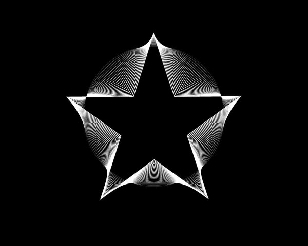 Звезды черного цвета