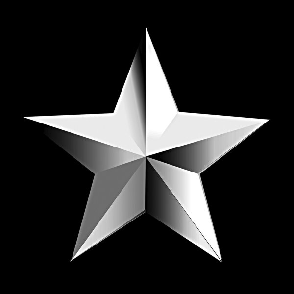 Звезда для гравировки на памятник