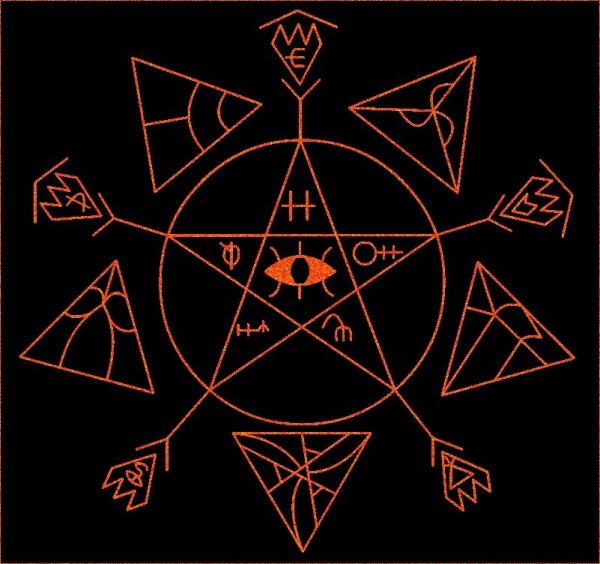 Пентаграмма для призыва духов