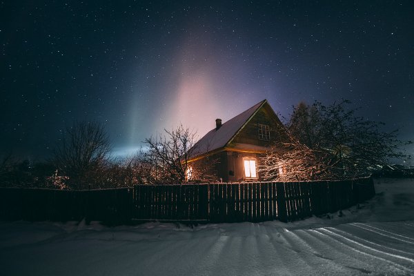 Ночная деревня
