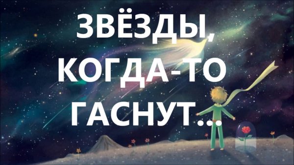 Звёзды в небе горят