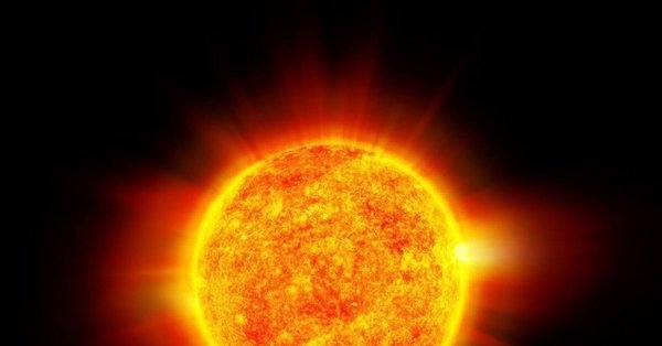 Солнце в космосе