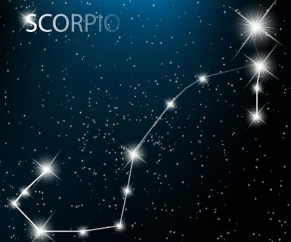 Созвездия знаков зодиака Скорпион