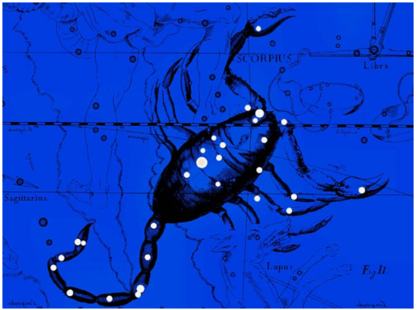 Астеризм хвост скорпиона