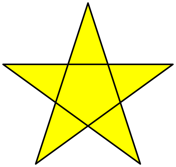 Пентаграмма svg