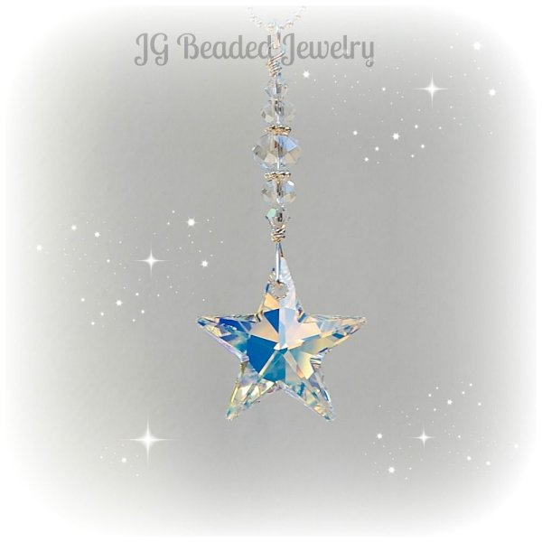 Ювелирное украшение звезда из эмали