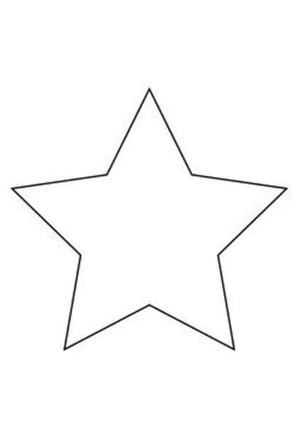 Звезда раскраска для дошкольников