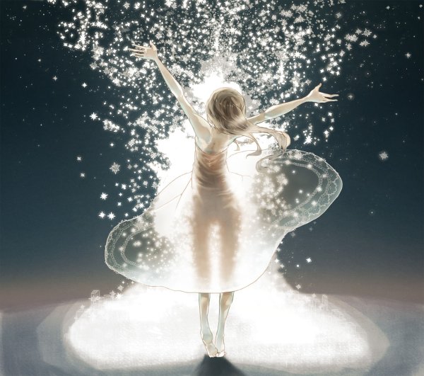 Девушка волшебство