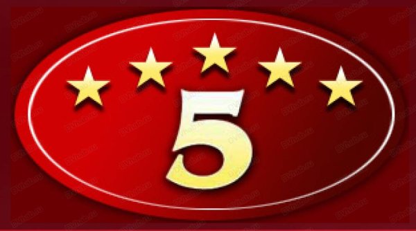 Оценка 5 звезд
