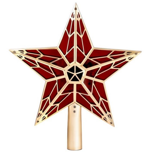 Звезда на Спасской башне Московского Кремля