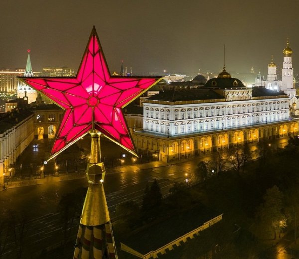 Спасская башня звезда
