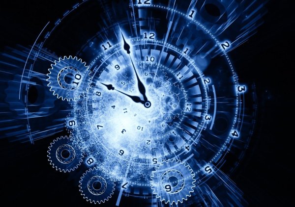 Фон с часами