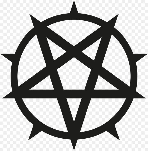 Сатанинская пентаграмма 666