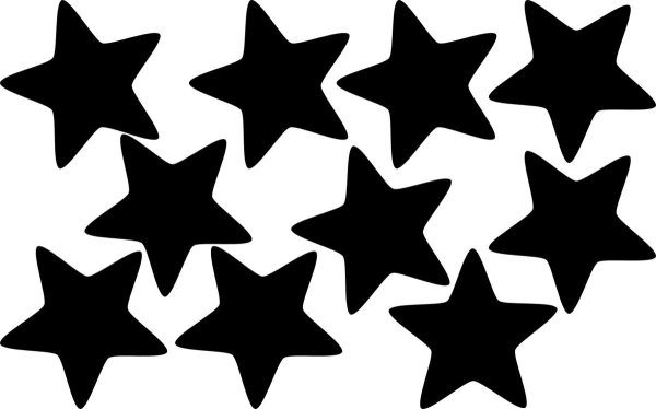 Звездочки цветные