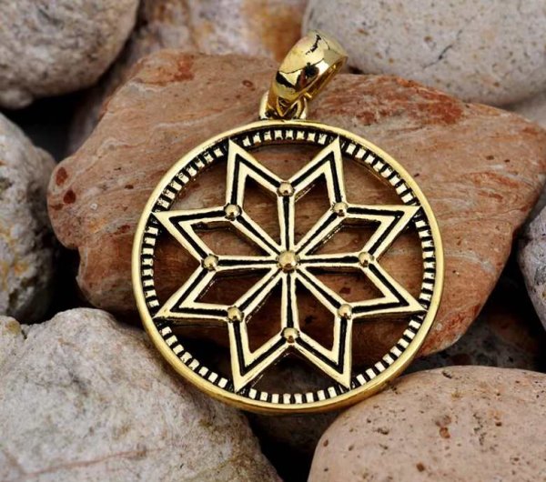 Звезда Алатырь (крест Сварога)символ