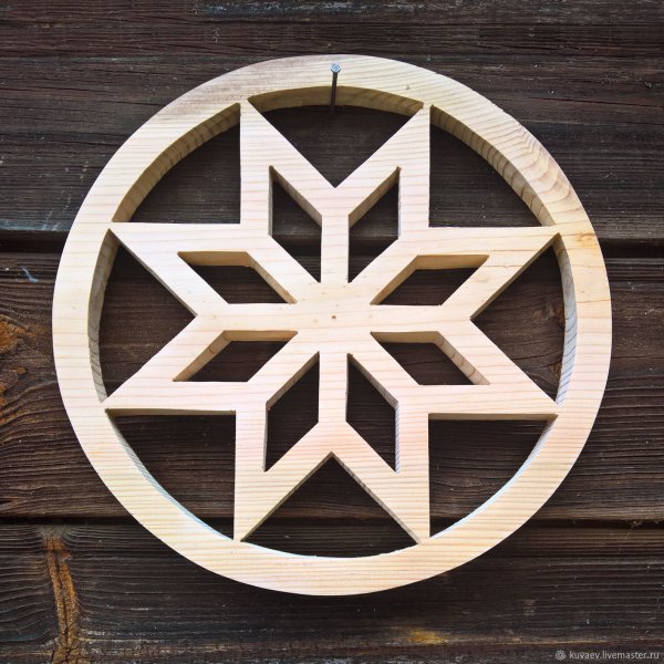 Звезда Алатырь крест Сварога