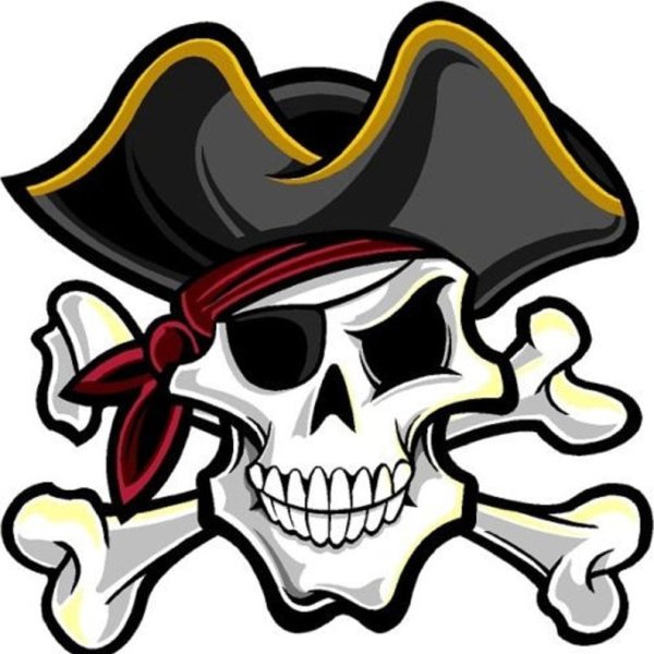 Череп и кости у пиратов Роджер