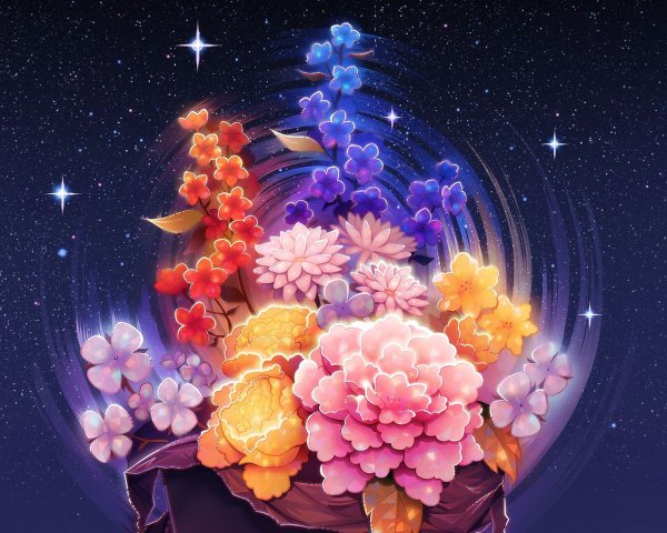 Космические цветы