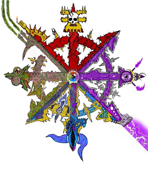 Звезда хаоса вархаммер 40000