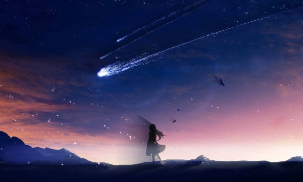 Фон небо звезды