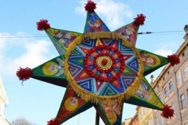 Рождественская звезда для колядок
