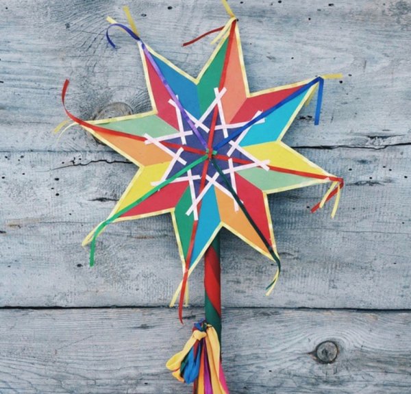 Рождественская звезда колядовщики