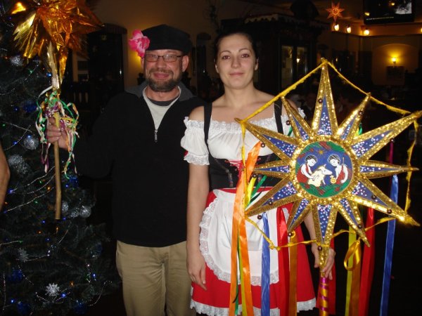 Вифлеемская звезда колядовщики