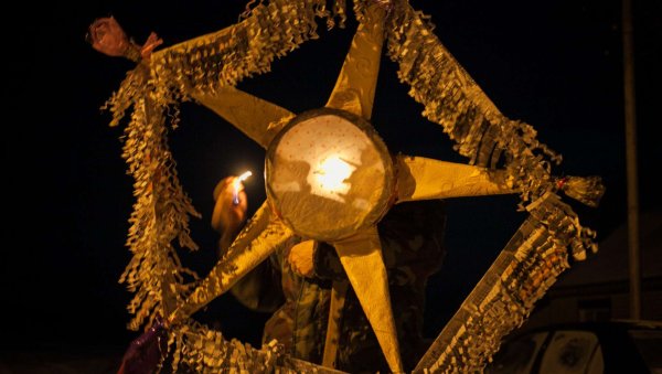 Рисунок для раскрашивания звезда