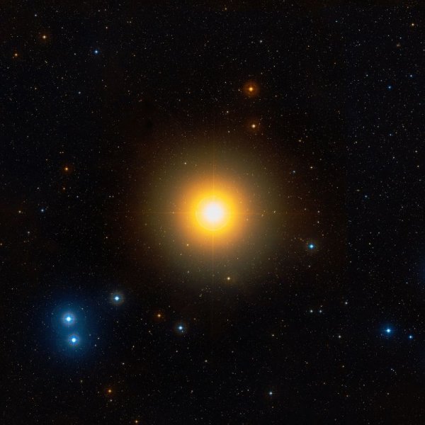 Звезда гигант Альдебаран