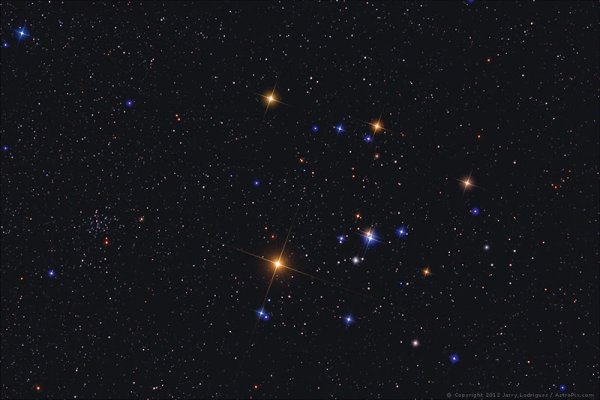 Как выглядит Созвездие Телец