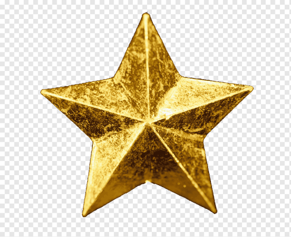 Звездочки военные на прозрачном фоне