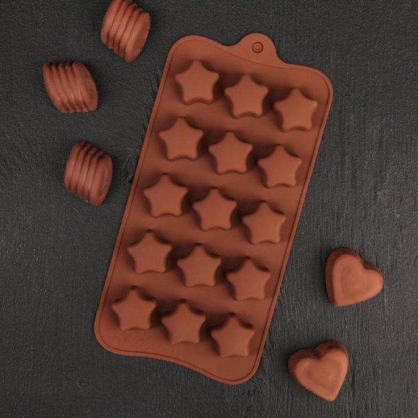 Украшение торта звездочками