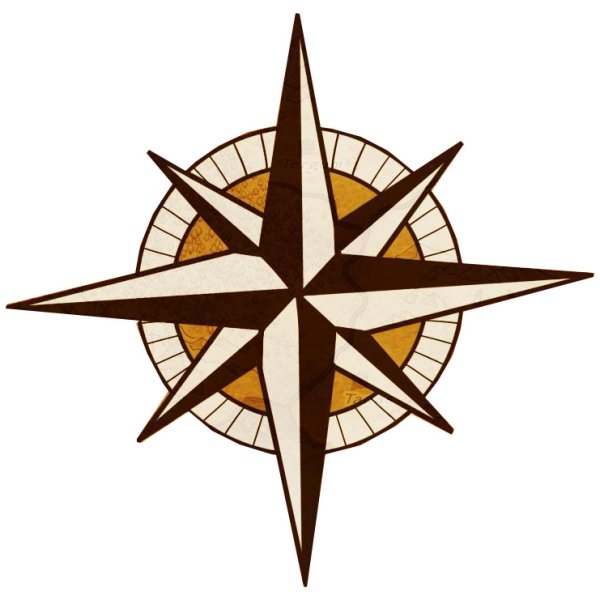 Роза ветров Путеводная звезда