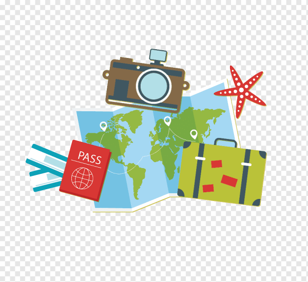 Поход в горы вектор