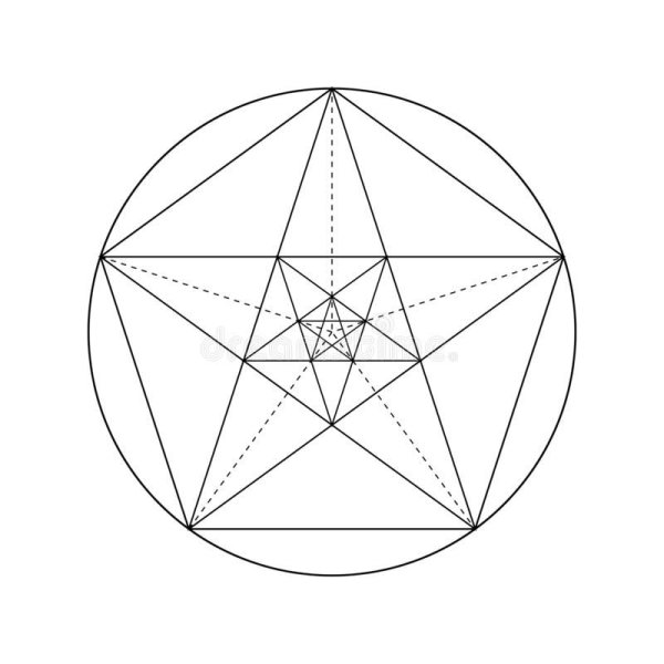 Пятиконечная звезда Пифагора