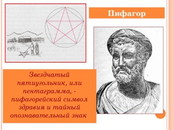 Пифагорейская звезда пентаграмма