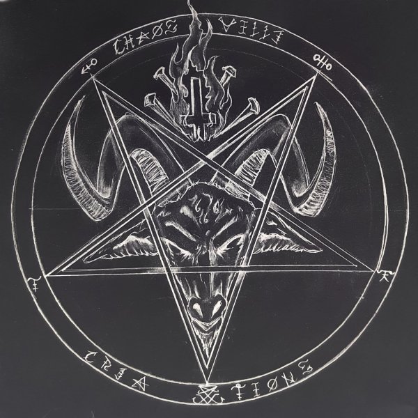 Наклейка Бафомет