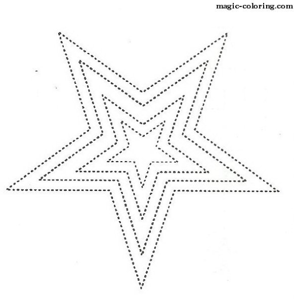 Звезда пунктиром